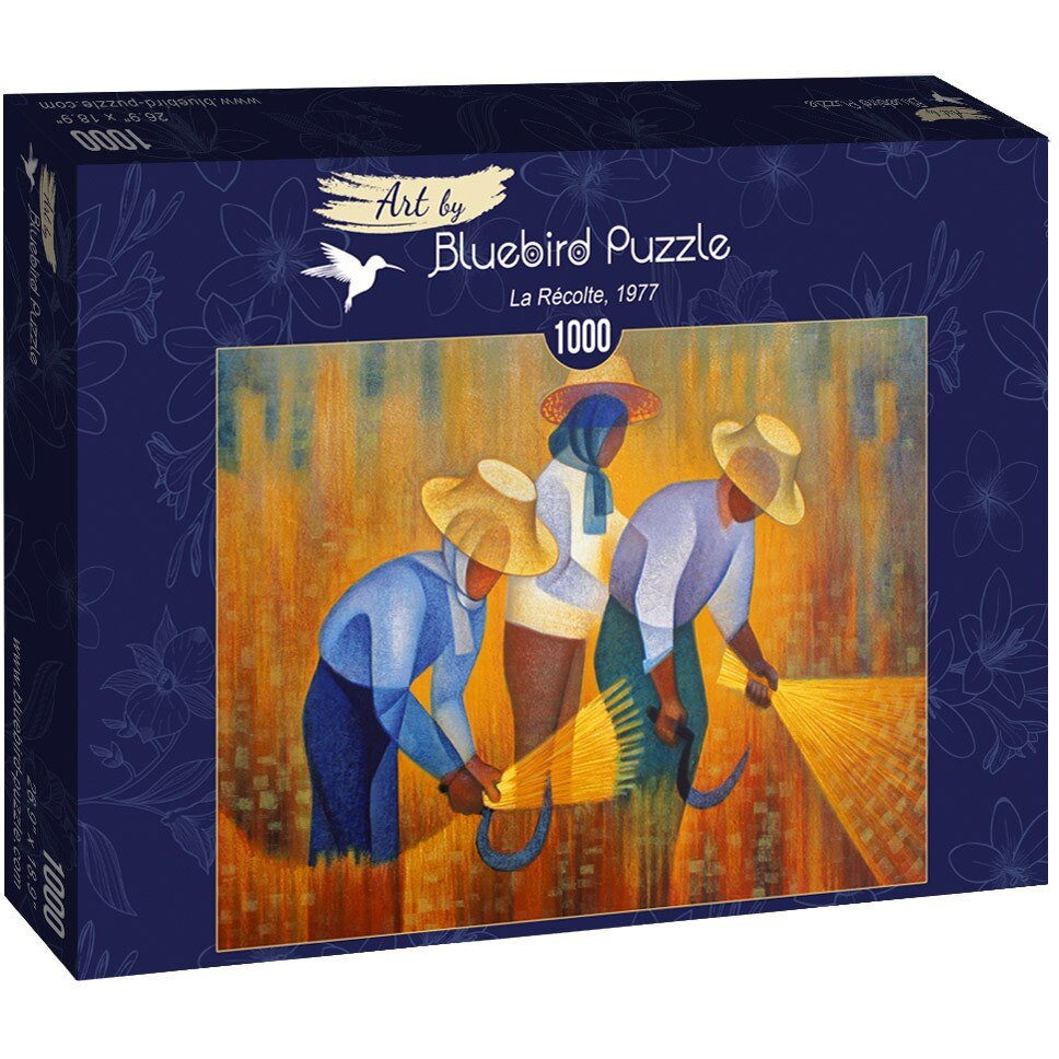 Set Puzzle 1000 piese Bluebird - La Recolte, 1977, Toffoli Louis si ...