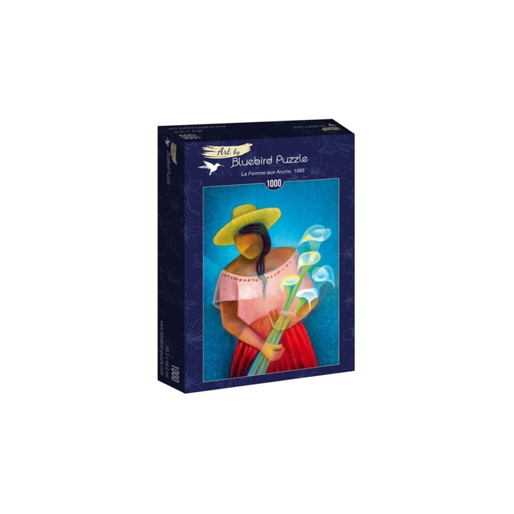 Bluebird 1000 db-os Art by puzzle - Louis Toffoli - La Femme aux Arums, 1985 (60138)