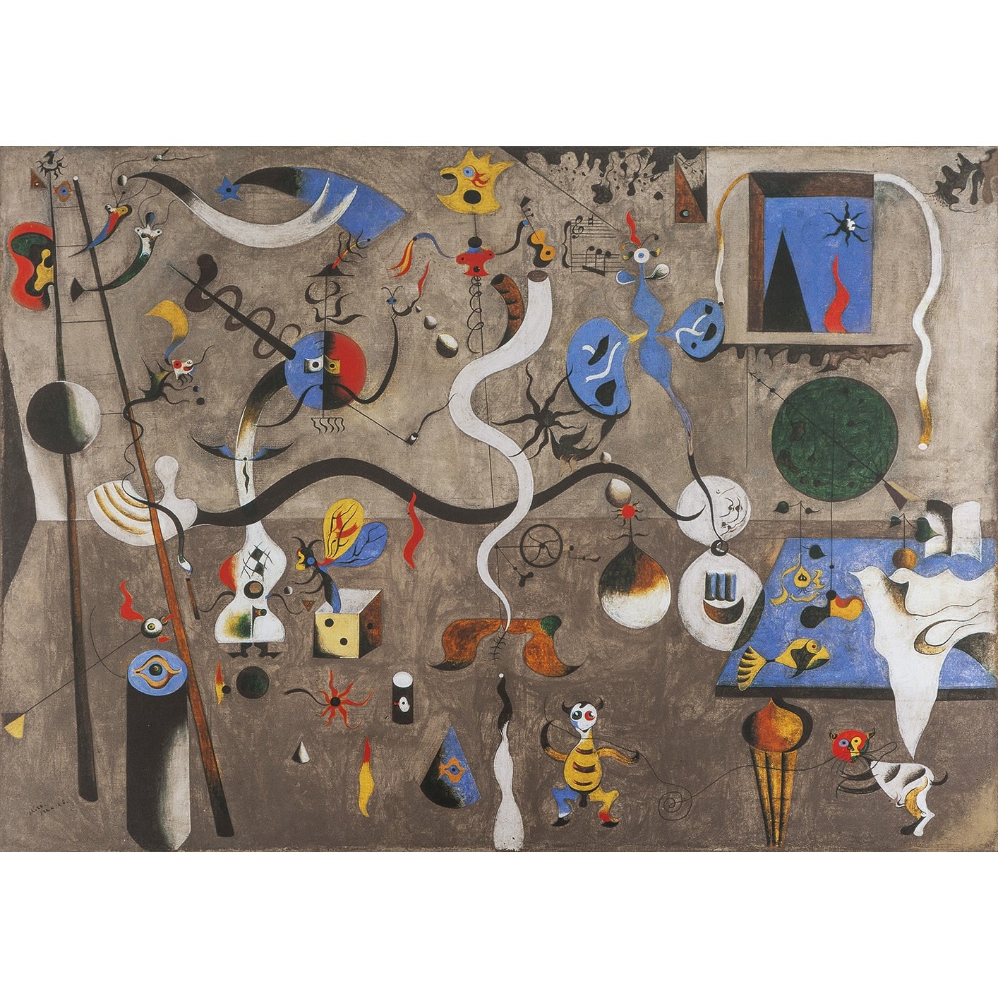 Пъзел 1000 части Bluebird - The Harlequin's Carnival, 1924-1925, Joan ...
