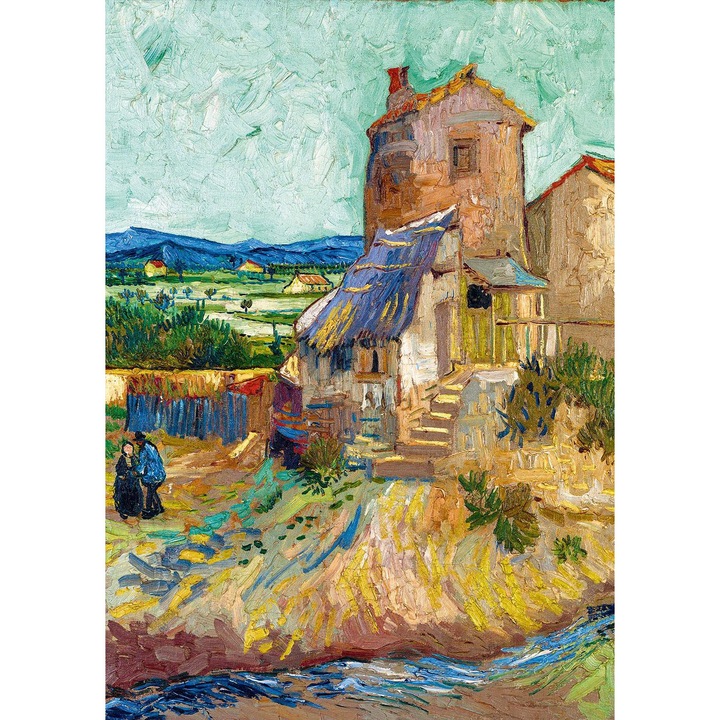 Bluebird 1000 db-os Art by puzzle - Vincent Van Gogh - La Maison de La Crau (The Old Mill), 1888 (60123)