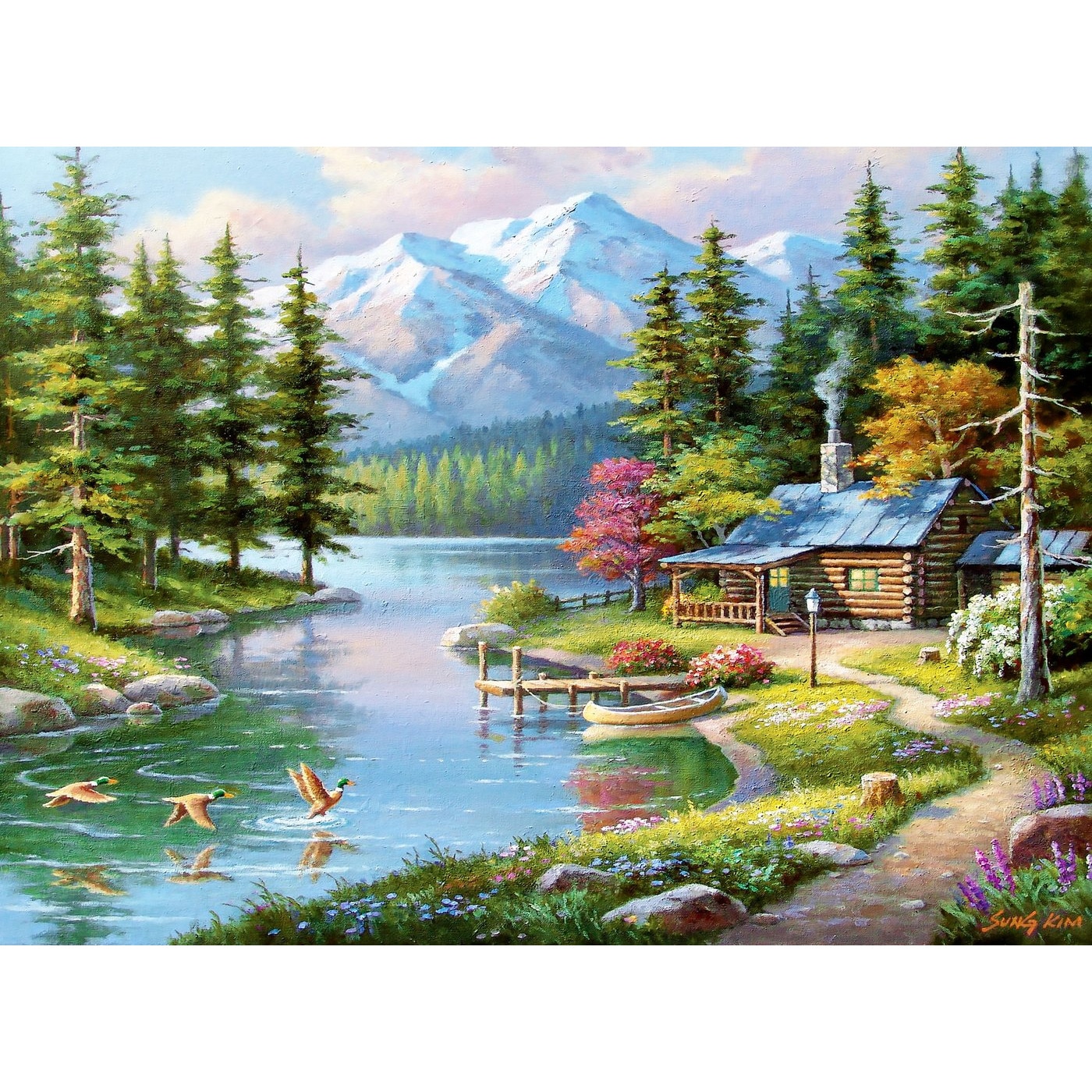 Anatolian Willow Glen Estate 260 Pc Jigsaw Puzzle 3320