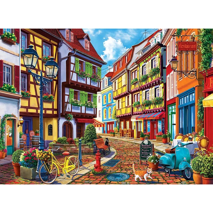 AnaTolian - Puzzle Aleea pietruita - 500 piese