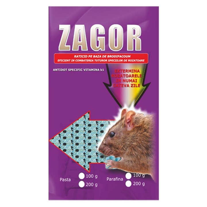 Zagor pasta mov 100gr