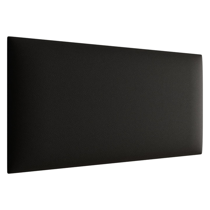 Panou tapitat pentru perete Pag, MIRJAN24, negru, 84x42 cm