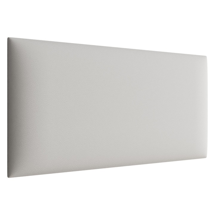 Panou tapitat pentru perete Pag, MIRJAN24, alb, 84x42 cm