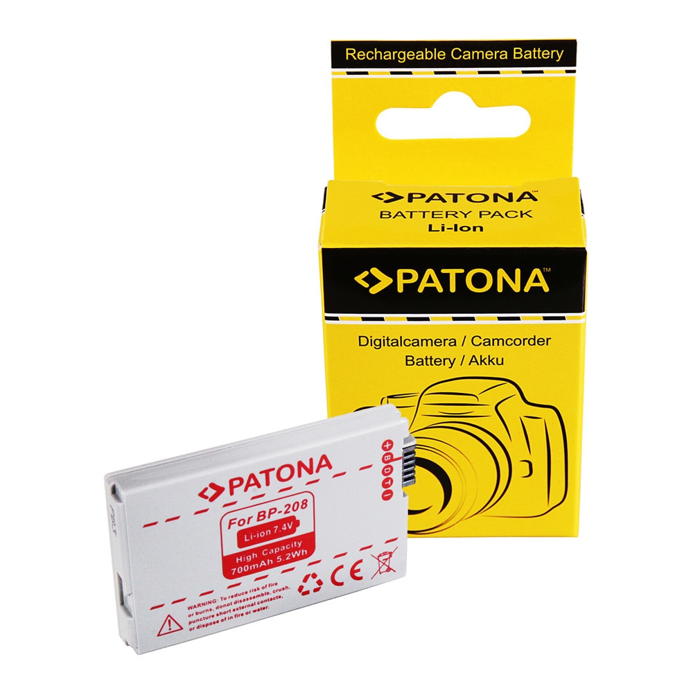 Alimentatore 8.4V 0.6A Caricabatterie Per Fotocamera Canon BP-208, BP-214, BP-218 - Stazione Di Ricarica Con Adattatore Auto Accessorio Fotografia Vhbw