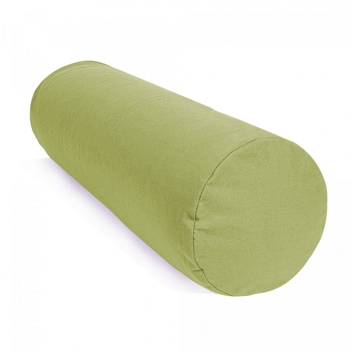 Perna Yoga Bolster, Gorilla Sports, Verde, 65 x 20 x 20 cm 