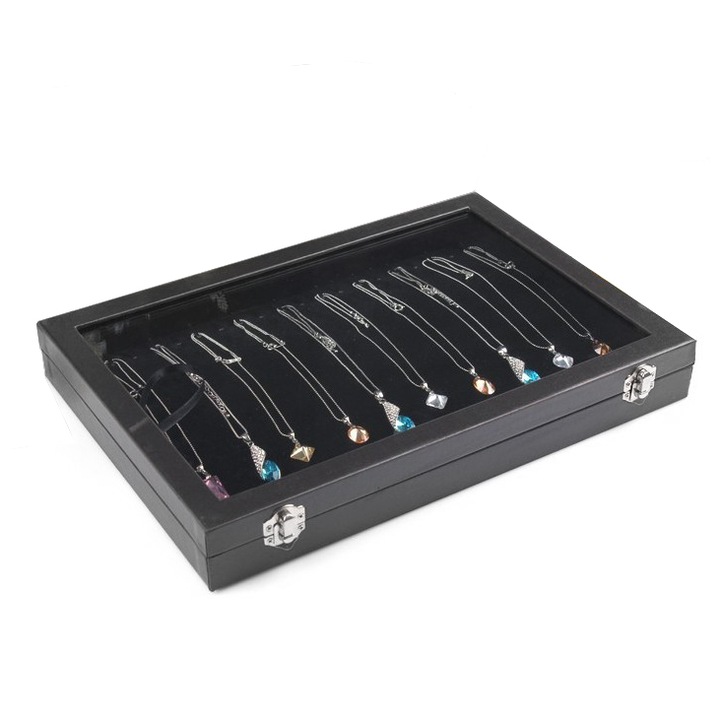 Презентационна кутия от синджири и гривни със стъкло, WatchZone