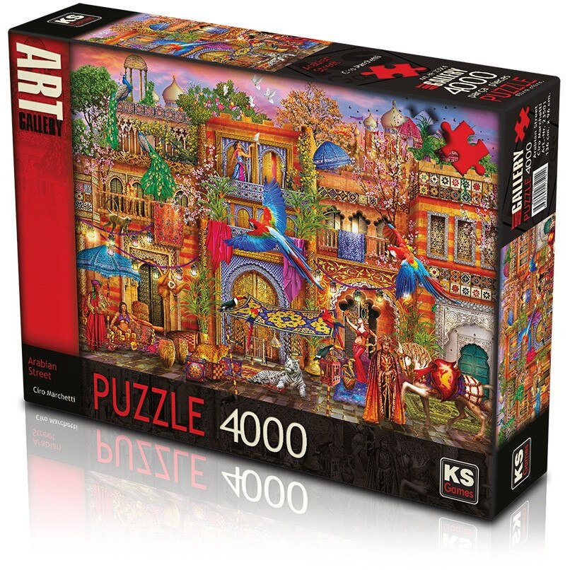 Puzzle 4000 piese KS Games Arabian Street Marchetti Ciro eMAG.ro