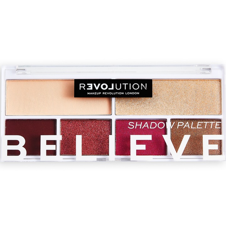 Paleta de farduri Revolution Relove Colour Play Believe Shadow, 5.2 g