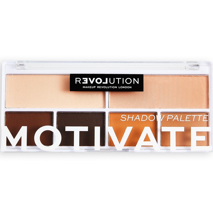 Paleta de farduri Revolution Relove Colour Play Motivate Shadow, 5.2 g