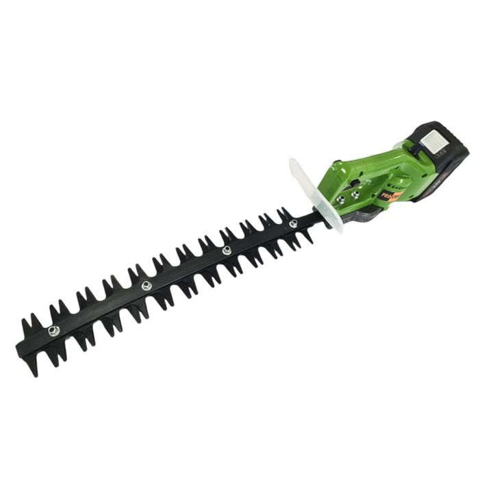 Elektromos sövénynyíró Procraft PZA20, 20V, 4Ah, 1600 rpm, dupla kés