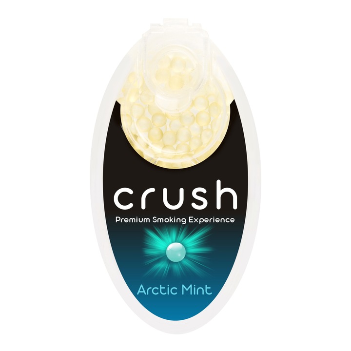 Ароматизиращи капсули CRUSH® Arctic Mint, За цигари, Ментолови, 100 броя