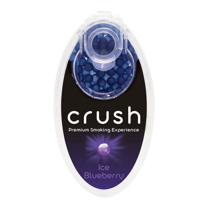 CRUSH® Ice Blueberry ароматизиращи капсули за ментолови цигари, 100 бр.