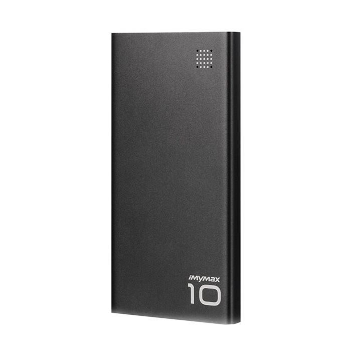 Baterie externa Power Bank 10000 mAh, quick charge, 2 porturi USB, Negru, MPS-BBL5673