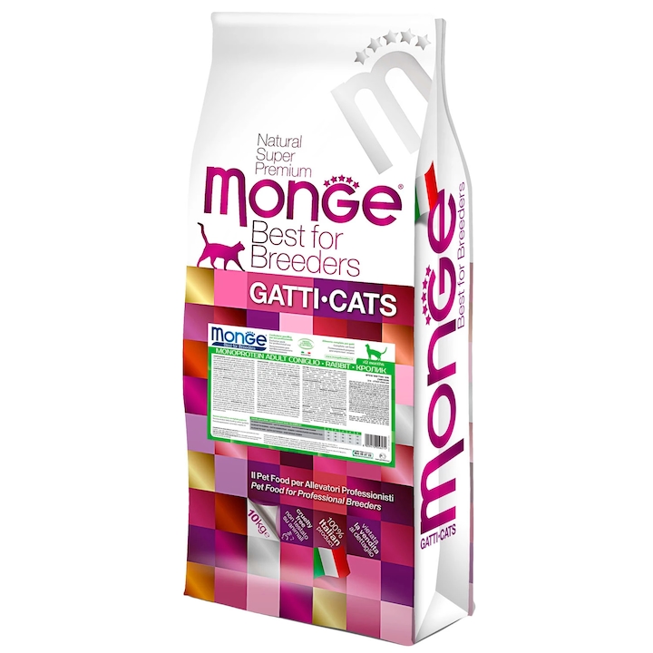 hrana uscata pentru pisici adulte monge monoproteina 10kg cu aroma de iepure imagen 47_1_
6