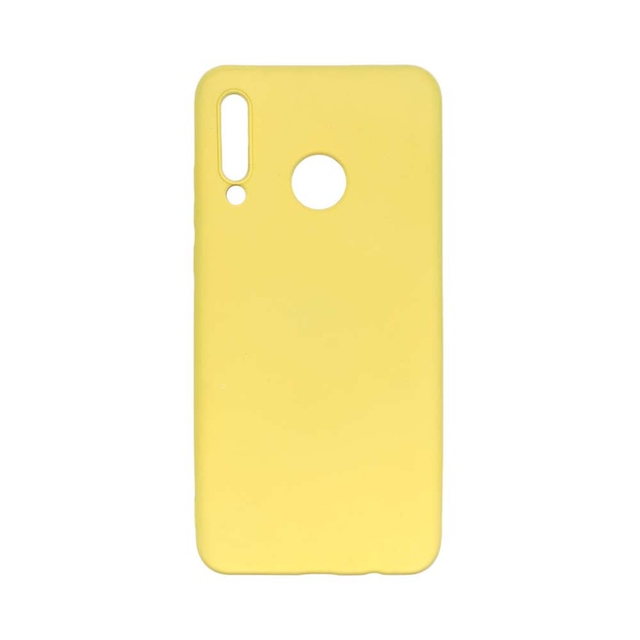 Кейс за Huawei P30 Lite, My Colours, Силиконов, Жълт