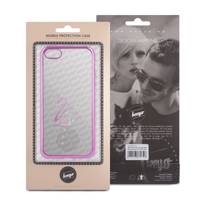 Husa Iphone 6/6S Beeyo Swan roz