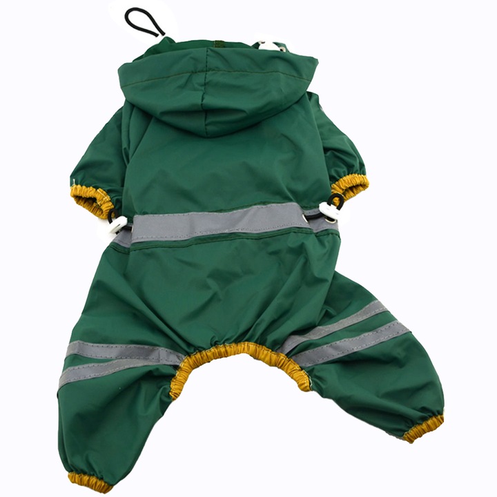 Salopeta de ploaie Meiqi Collection MQ-YY06, 25-29 cm, Verde