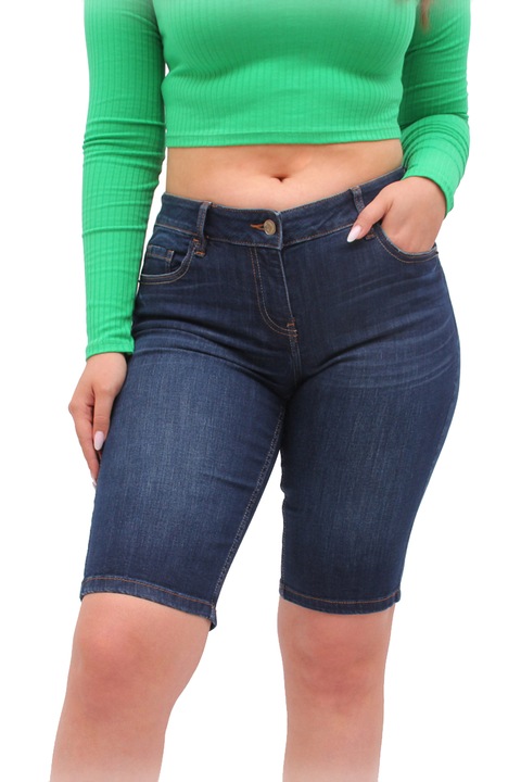 Дамски къси панталони FIRI сини 42 номер