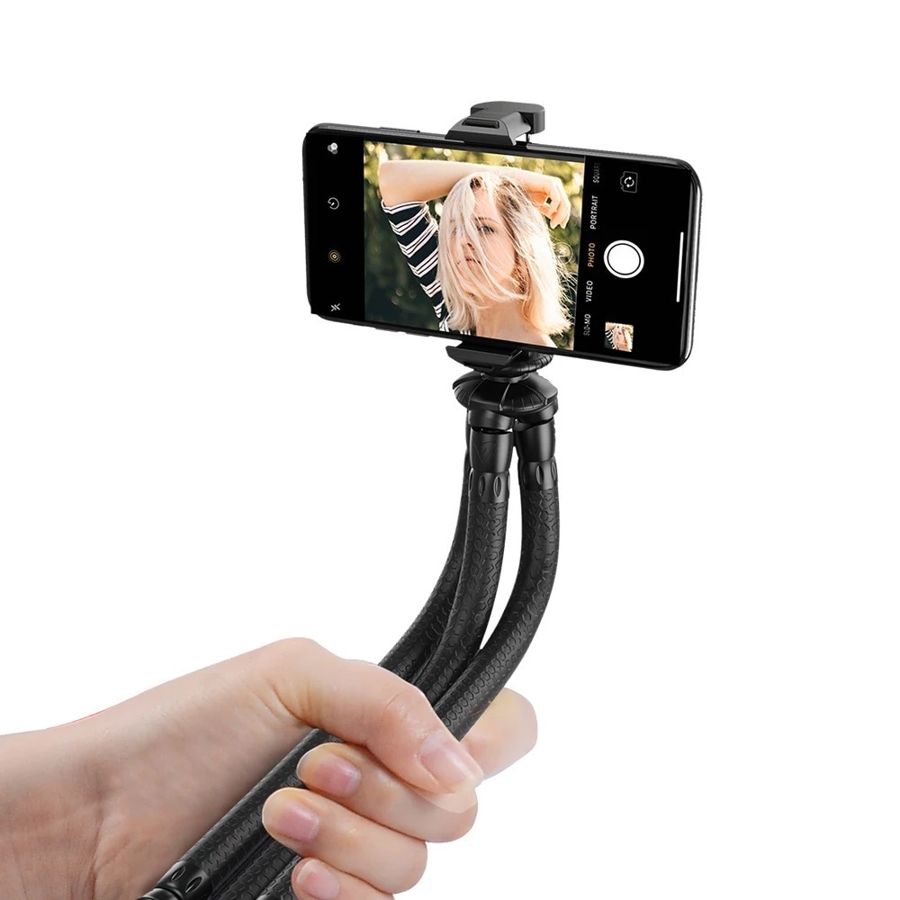 Trepied portabil Apexel cu functie selfie stick, compatibil camera DSLR,  telefon mobil, camera video sport GoPro Hero 12,11,10,9,8,7,6,5 lungime 170  cm