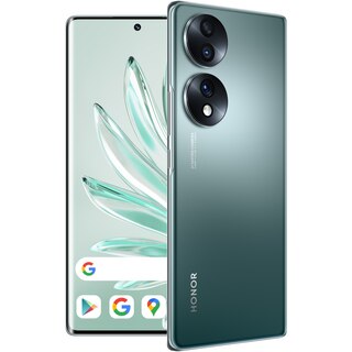 Custodia Per Honor 70 Con Anello Magnetico – Silicone TPU Antishock, Supporto Girevole 360°, Colore Verde Scuro