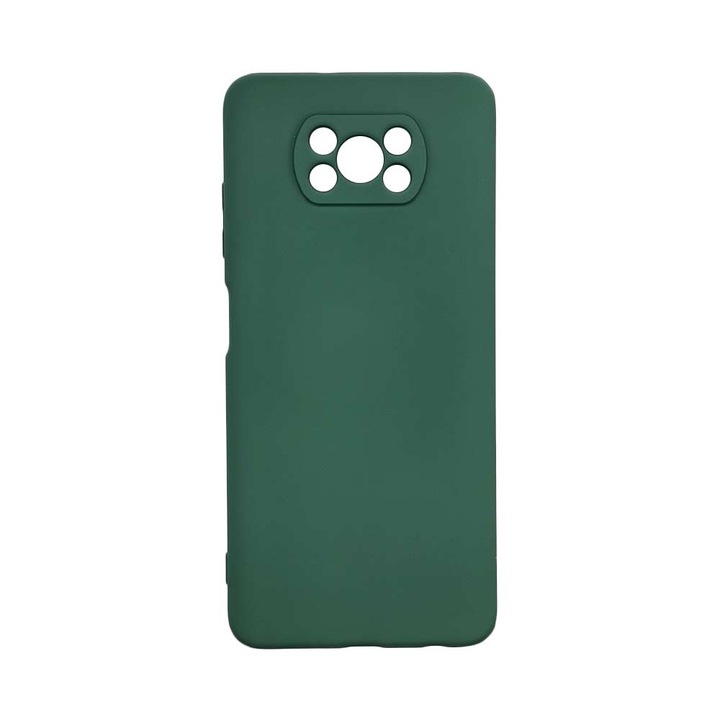 Калъф за Xiaomi Poco X3 NFC / X3 Pro, My Colours, Силиконов, Тъмно зелен