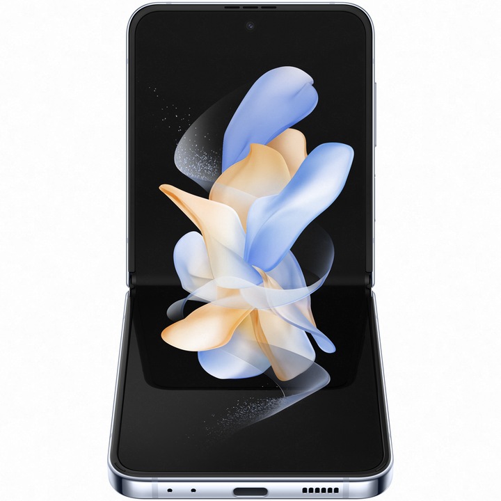 Samsung Galaxy Z Flip4 5G Mobiltelefon, Kártyafüggetlen, 128GB, Kék