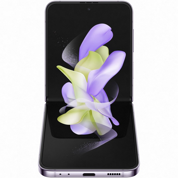 Samsung Galaxy Z Flip4 5G Mobiltelefon, Kártyafüggetlen, 128GB, Lila