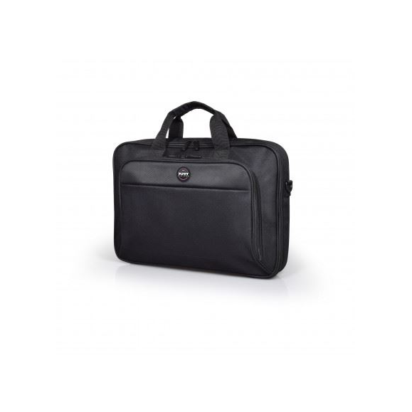 Geanta pentru laptop, PORT, HANOI II ClamShell 17.3'', Negru
