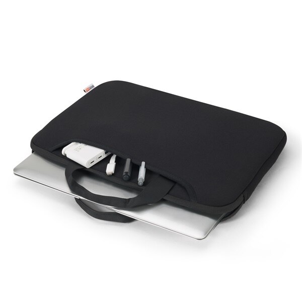 Geanta laptop, DICOTA, Poliester, Base XX Plus, Negru