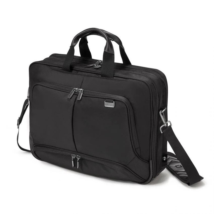 Geanta notebook Dicota Eco Top Traveler PRO 12 - 14,1" negru (D30842-RPET) (D30842-RPET)