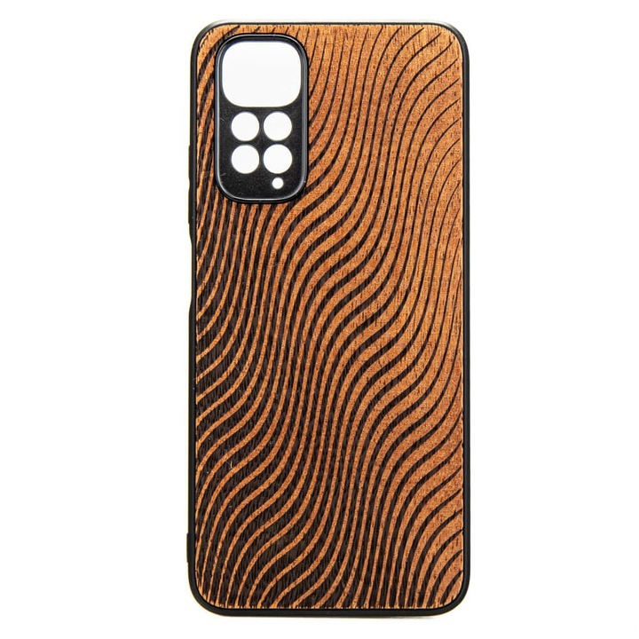 Защитен калъф за Xiaomi Redmi Note 11/Note 11S, Bewood, Wood/Silicon/Polycarbonate, Brown
