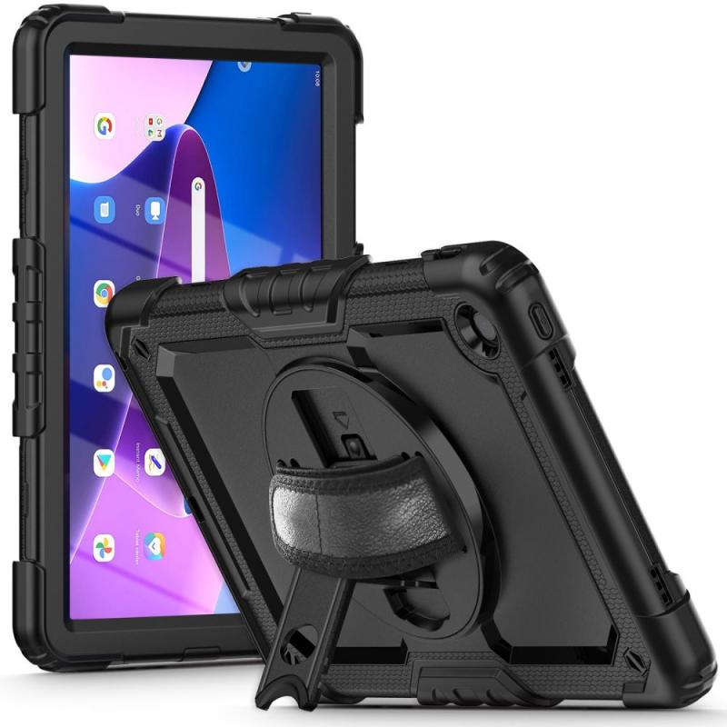 Carcasa 360 grade TECH-PROTECT Solid compatibila cu Lenovo Tab M10 Plus 10.6 inch Black