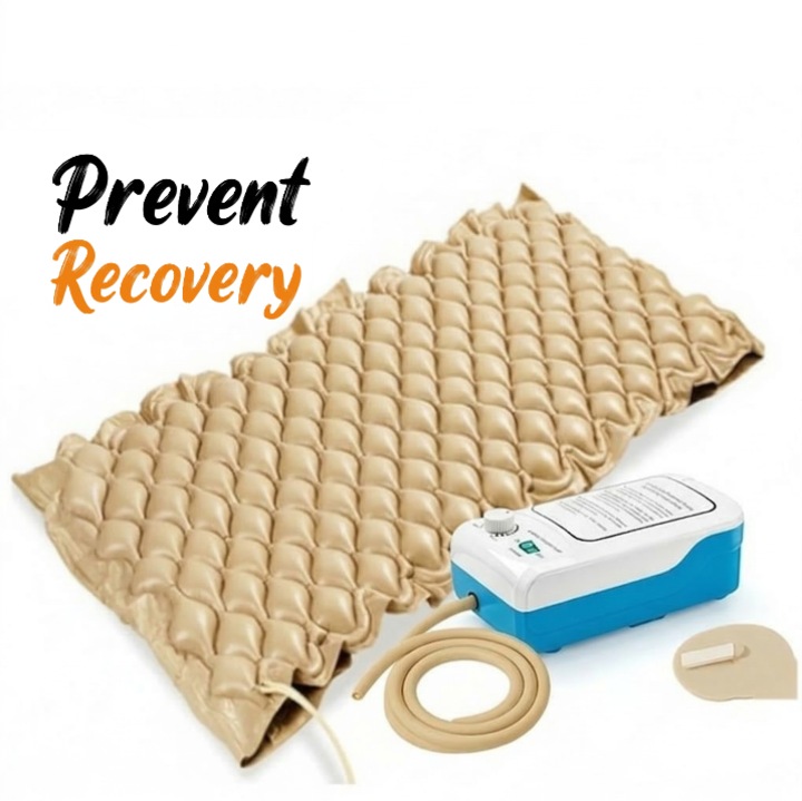 Saltea Antiescara Cu Compresor EvoSmart™ SE01 Profesional, Sistem antiescare, Marime 200/90cm, Crem