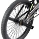 Bicicleta BMX Carpat Wheeler C2017A, roata 20", ghidon rotativ 360, frana V-brake, peguri incluse, culoare negru/verde