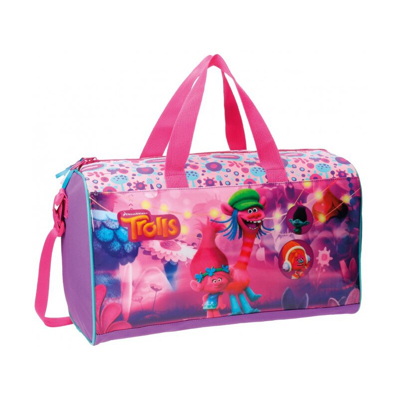 Geanta de voiaj 42 cm, Trolls Friends