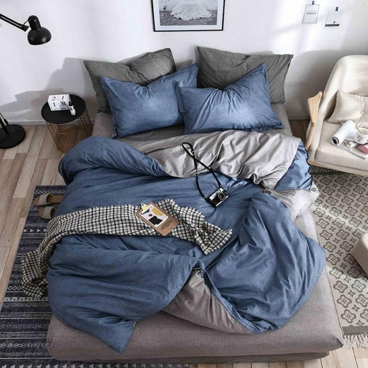 Dupla ágynemű, többszínű, Casa de Vis, A50-587