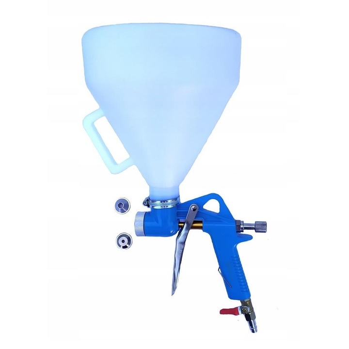 Pistol de vopsit, vas superior, plastic, 4 bar, 5 L, 4/6/8 mm, Richmann