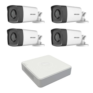 Sistem Supraveghere video, exterior, Hikvision, FULL HD, 2MP, 1080P, IR40m, lentila fixa 2.8mm, unghi vizualizare 92°