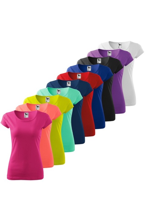 Set 10 tricouri pentru dama, multicolor, 122MixColor, Multicolor