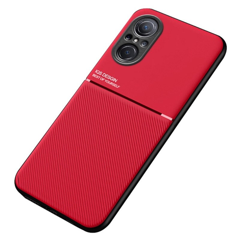 Калъф Built-in Case за Huawei nova 9 SE, Пластмасов, Червен - eMAG.bg