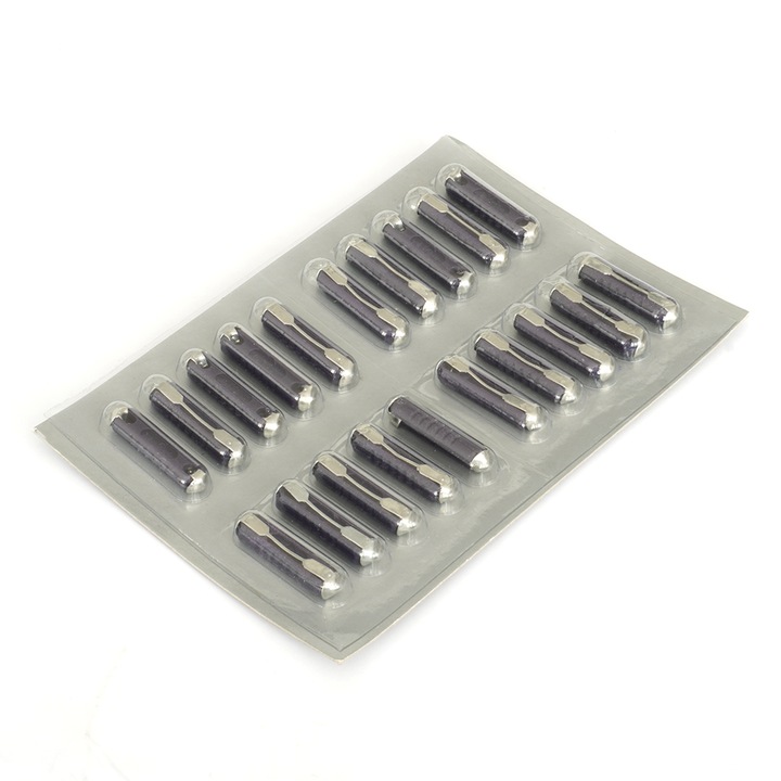 Цилиндричен стопяем предпазител блистер 5A лилав комплект 20 бр