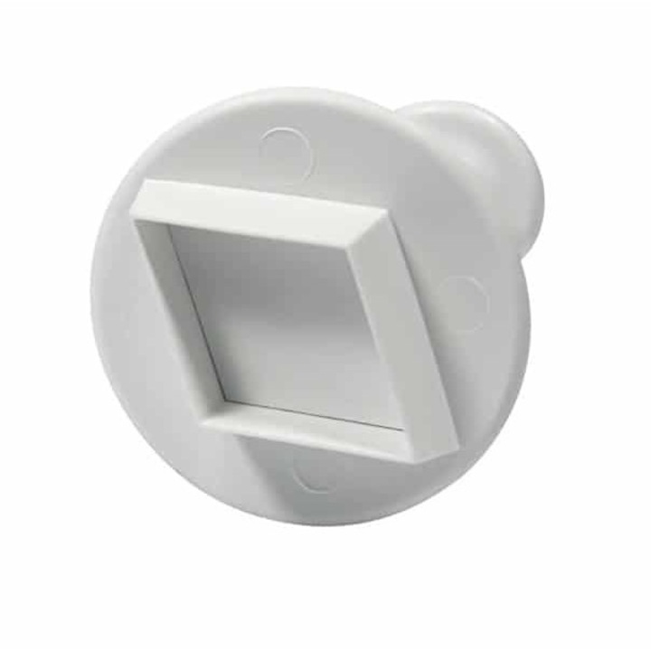 Gyémánt fondant vágó XL 25mm dugattyúval, PME
