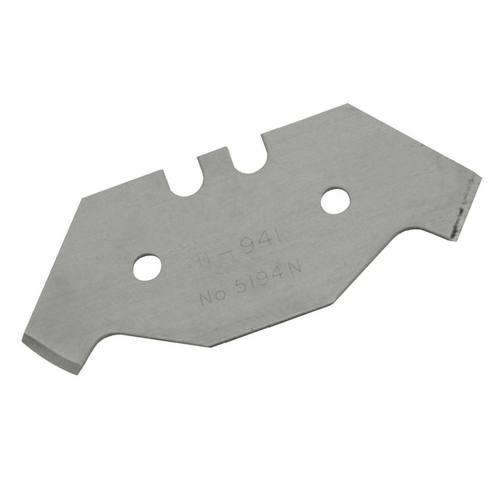 Комплект от 10 ножчета, 46x19x0.6mm, Silverline