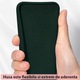 Кейс за Samsung Galaxy S24 Ultra, Techsuit Soft Edge Silicone, Dark Green