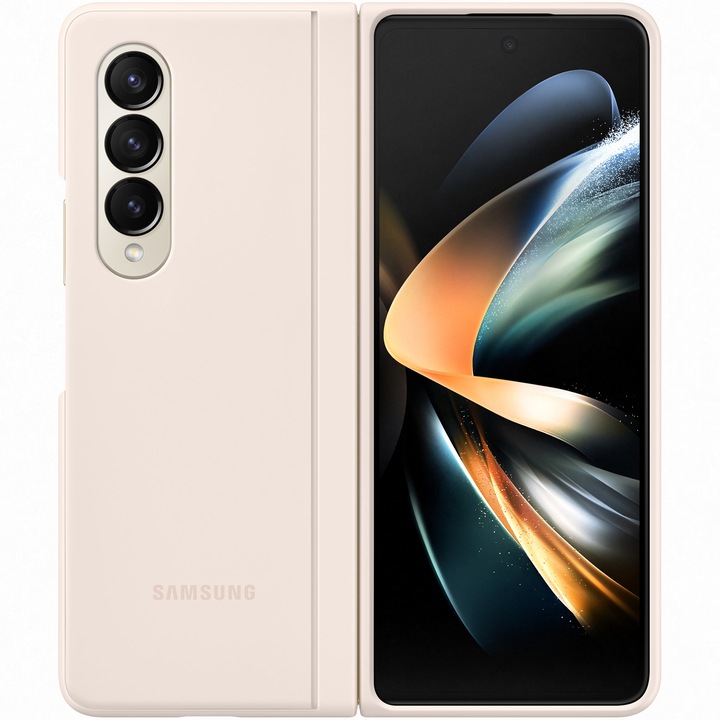 Samsung Slim álló burkolat Galaxy Z Fold4 készülékhez, homok