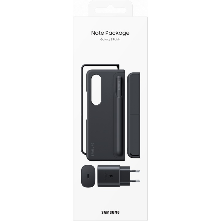 Предпазен калъф Samsung Note Package за Galaxy Z Fold4, Black