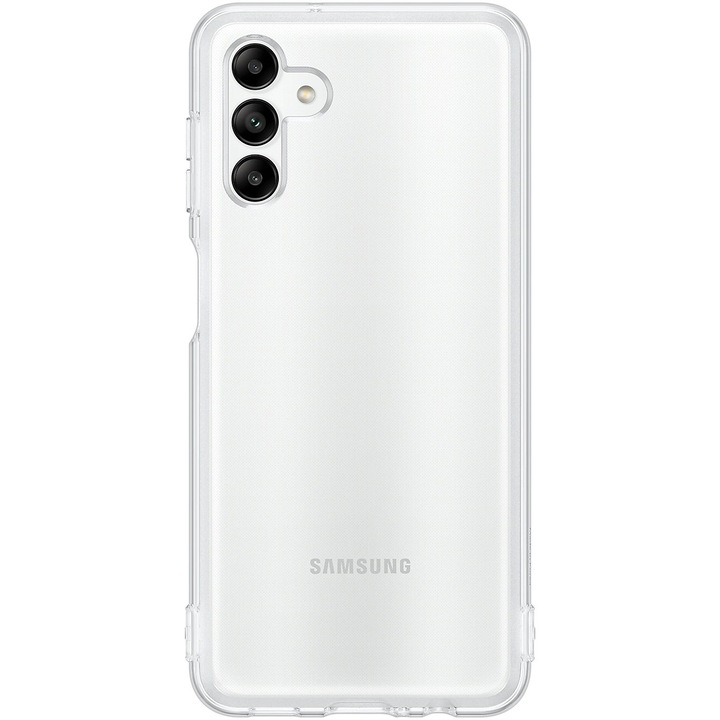 Husa de protectie Samsung Soft Clear Cover pentru Galaxy A04s, Transparent