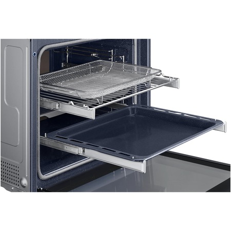 Cuptor incorporabil Bespoke Samsung NV7B665IAE/U2, Electric, 76 l, Autorcuratare catalitica, Air Sous Vide, Dual Cook Steam, Display touch, SmartThings Cooking, Clasa A+, Clean Beige